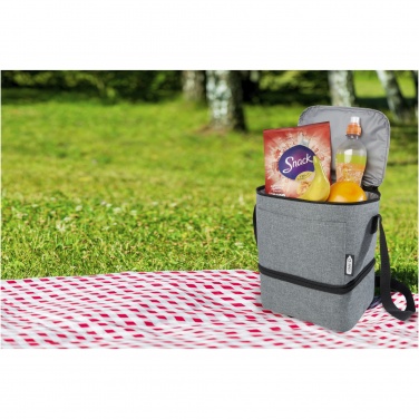 Logo trade advertising products picture of: Tundra 9-can GRS RPET lunch cooler bag 9L
